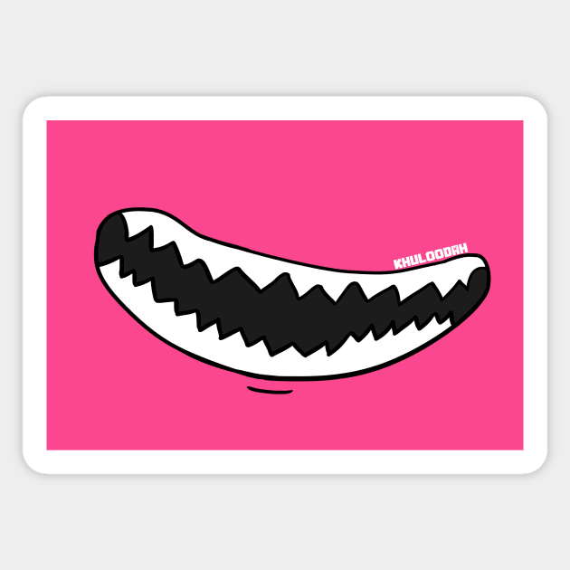 halloween Monster cute Smiling Scary Mask kid || teenager || Adult Mask Sticker by KDaisy.design